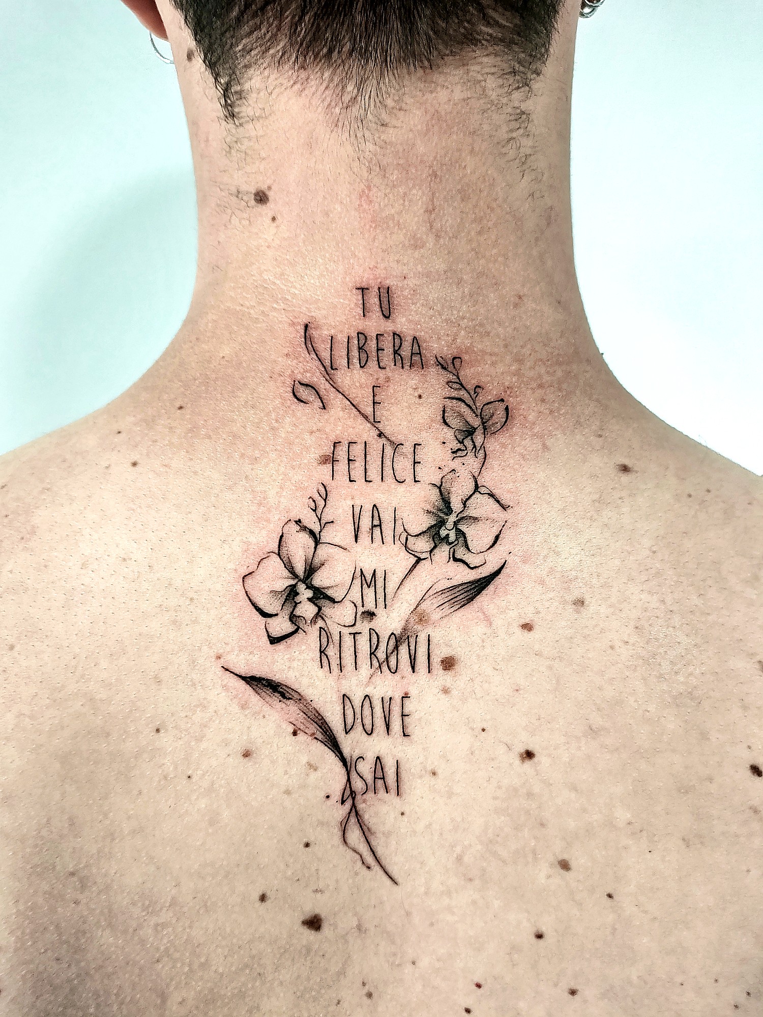 Lettering calligrafico di Anna